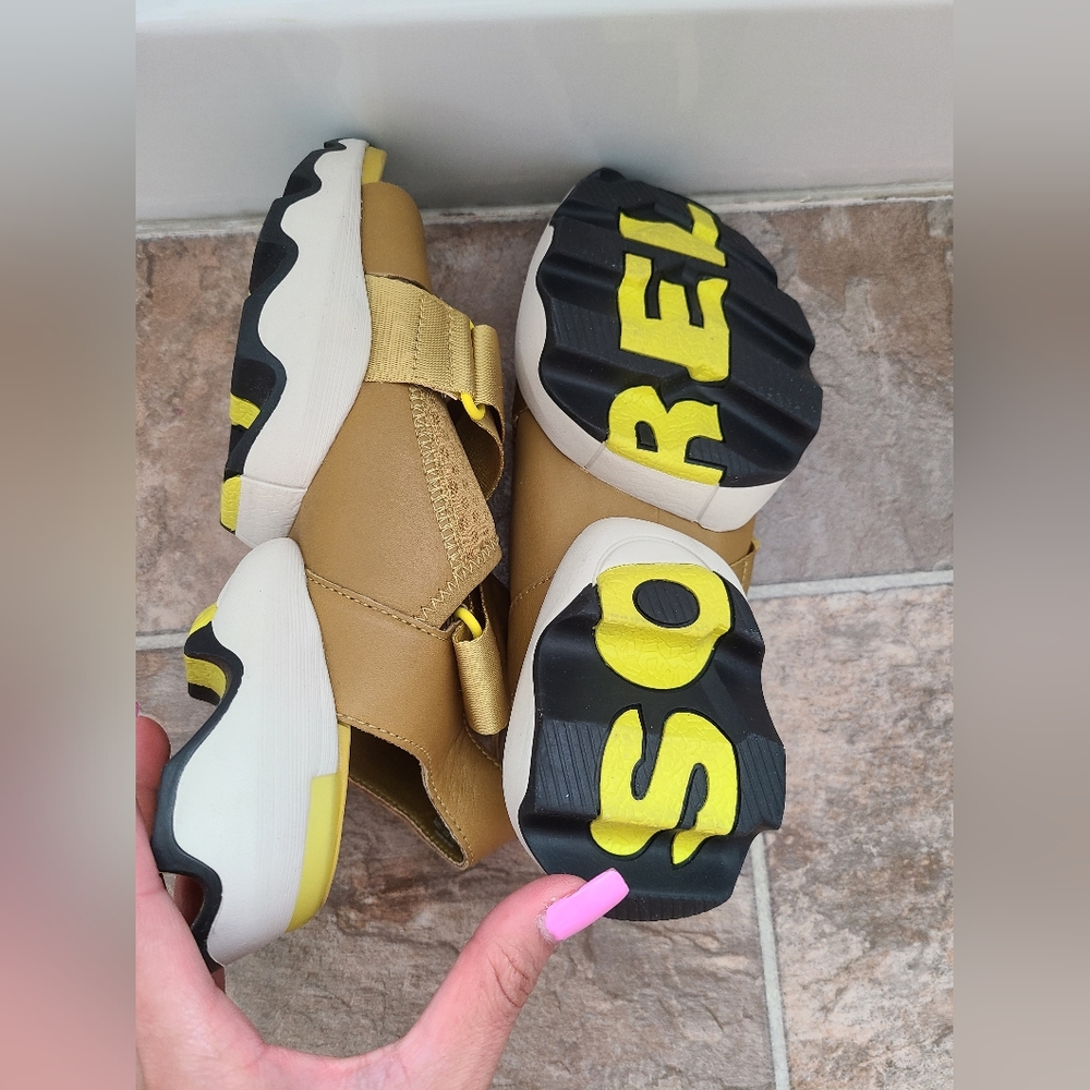 SOREL Kinetic Impact Sandal Dioxide Gold womens size 6 - Picture 8 of 8
